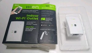 WiOn Spina WiFi da Interno con 1 Presa a Terra Ideale per Lampade Decorazioni - Foto 1 di 7