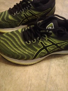ASICS GEL NIMBUS 22 1011A680 neon yellow green Running Shoes new without tags - Picture 1 of 10