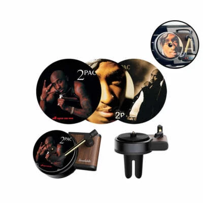 2PAC Tupac Car Air Freshener Auto Diffuser Vent Clip Perfume 2PAC Album Art