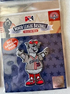 Lehigh Valley IronPigs Maskottchen Aufnäher Eisen MINOR LEAGUE BASEBALL MiLB OFFIZIELL - Bild 1 von 1