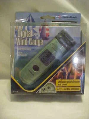 Radioshack Digital Air Wind Speed Anemometer Gauge Model 630-1119 Factory Sealed - Image 1 of 4