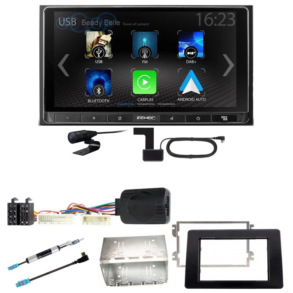 ZENEC Z-N538 Android Auto CarPlay DAB+ Einbauset für Nissan NV400 ab 2019 - Bild 1 von 1