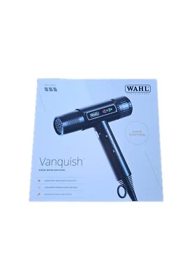 Wahl Vanquish Hair Dryer 1600W Corded 3 Heat Settings with Cool-Shot Black ZY166 - Image 1 of 4