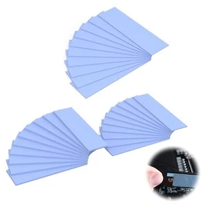 Thermal Pad 30 Stücke Wärmeleitende Silikonpads Silikon Thermal Pad Für CPU 6... - Afbeelding 1 van 7