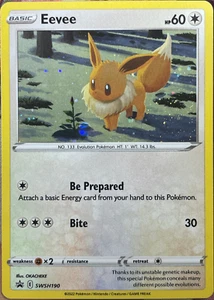 Eevee Cosmos Holo Black Star Promo - SWSH190 - Sword & Shield Pokemon 2022 - Picture 1 of 3