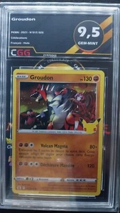Carte pokemon Groudon Gradée CGG 9,5 FRANCAIS Célébrations 017/025 21970043 - Picture 1 of 2