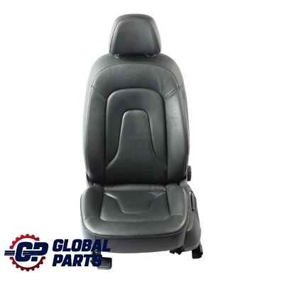 Audi A5 8T Sportback Front Seat Interior Heated Left N/S Leather Soul Black Foto 1 de 4