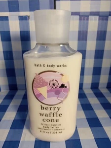 Bath & Body Works Berry Waffle Cone Body Lotion 8oz-- Retired Scent - Picture 1 of 2