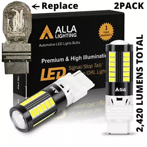 ALLA LIGHTING WT21W LED White Back up Reverse Light Bulbs for 2022 Ford Maverick - Foto 1 di 8