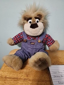 Good Pre Own Plush Real Talking Bubba Bear 18" Height - Picture 1 of 6