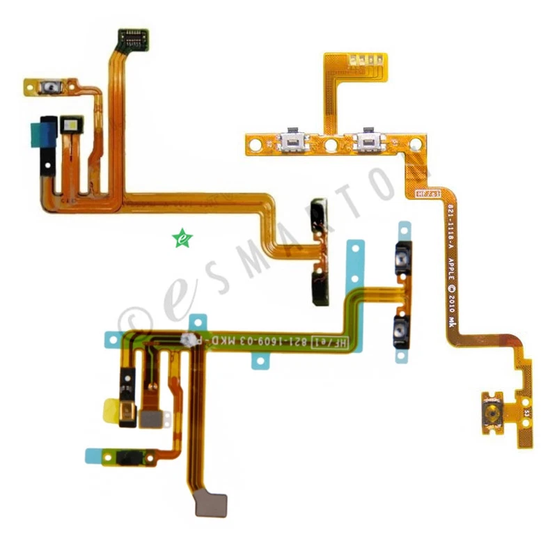 iPod touch 第 4 代 A1367/5 号 A1421 A1509 /6 号 A1574 代电源按钮音量按钮 — 第 1/1 张图片