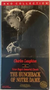 Victor Hugo's ~ "The Hunchback of Notre Dame" ~ Charles Laughton ~ RARE ~ VHS - Picture 1 of 3