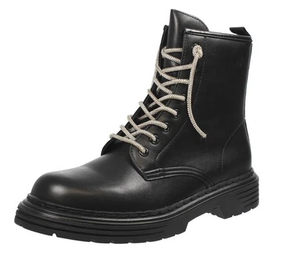 Cafe' Noir Anfibi Con Strass Nero - Taglia 40 Scarpe Donna Stivaletti Stringati - Immagine 1 di 3