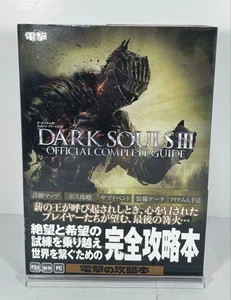 Dark Souls 3 Official Complete Guide First Edition Obi Game Strategy Book From - Foto 1 di 6
