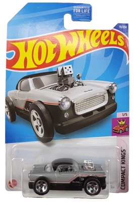 Hot Wheels 2022 Compact Kings 1/5 • The Nash • Silver 1:64 Diecast Car - Image 1 of 2