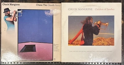 Chuck Mangione Vinyl Lot: Children Of Sanchez 2x LP 1978 & Chase The Clouds Away - Photo 1/4