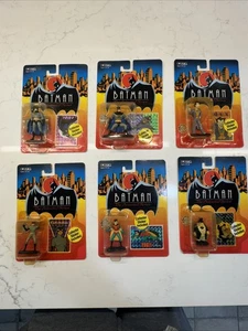 Ertl Batman the Animated Series '92 Vintage Die-Cast Metall Figuren Komplettsatz - Bild 1 von 13