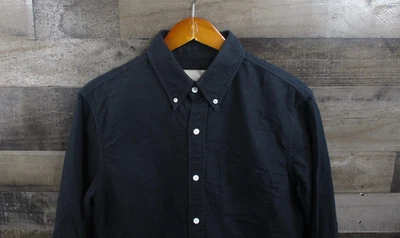 Band of Outsiders Shirt Mens Large Black Button Up Long Sleeve Made in USA - Image 1 of 4