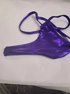 Hombres Cuerda G Hecha a Medida EE. UU. Diseñador Nadar Púrpura 4 Vías Elastizado Meta S M L o XL - Imagen 1 de 1