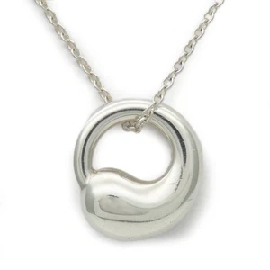 USADO TIFFANY & Co. Collar Eterno Círculo Plata925 3.9g Plata El Saperetti - Imagen 1 de 8