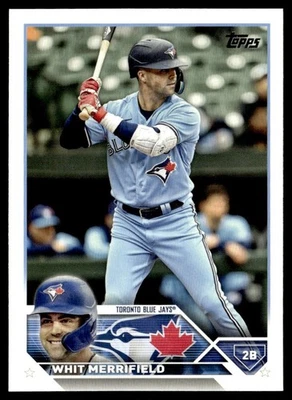 2023 Topps Whit Merrifield Toronto Blue Jays #381 - Image 1 of 2