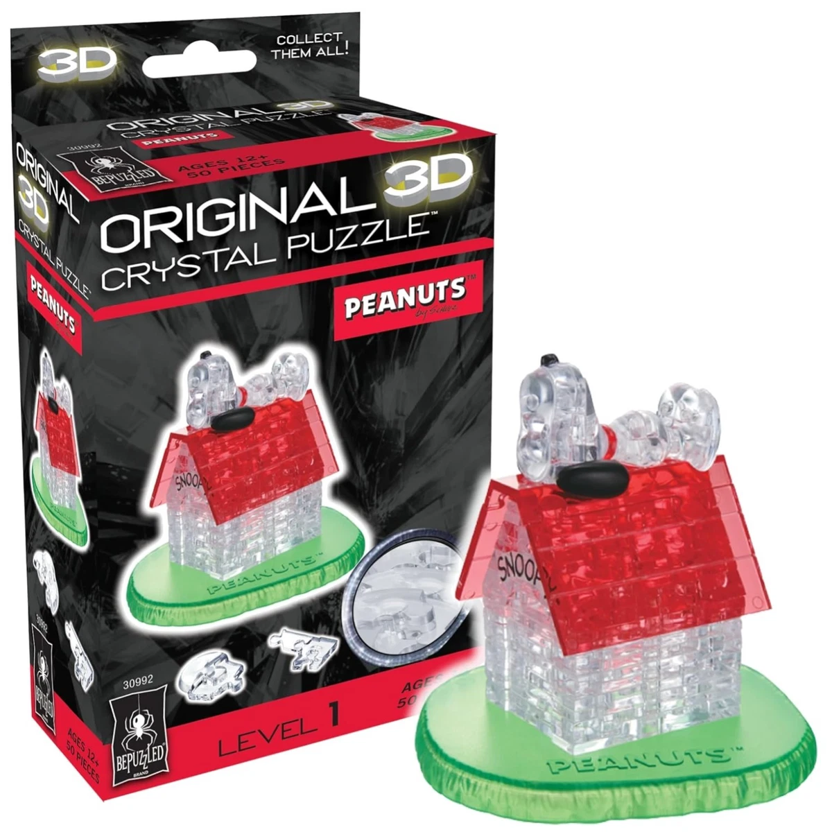3D Crystal Goat Puzzle - Challenging DIY Assembly Toy For Teens & Adults