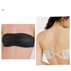 NWT Urban Outfitters Kimchi Blue Black Lace Bandeau Small - Picture 1 of 6