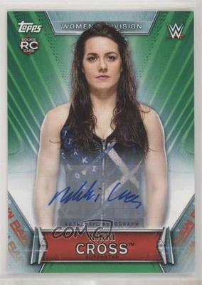 Topps WWE 2019 Women's Division Roster verde automático/150 Nikki Cross #A-NC automático Foto 1 de 2