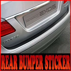 Rear Bumper Protecter Sticker For Hyundai Genesis - Picture 1 of 1