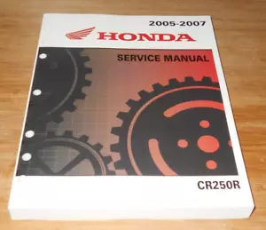 HONDA CR250R CR250 OEM SHOP, MECHANIC, SERVICE REPAIR MANUAL, BOOK 2005-2007 - Picture 1 of 2