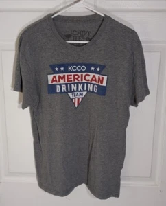 Chive T Shirt Womens Size L "American Beer Festival" Gray Short Sleeve - Picture 1 of 3