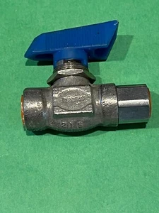 Vintage 1980s NOS HOKE 1/4" stainless steel ball valve 7122F4S No Box - Picture 1 of 13