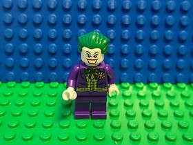 Lego Joker Minifigure 10672 6863 6857 30303 sh0005 Lime Vest Batman Rare CMF Lot