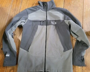 Chaqueta de lana híbrida con cremallera completa MOUNTAIN HARDWEAR PARA HOMBRE talla S gris  - Imagen 1 de 8