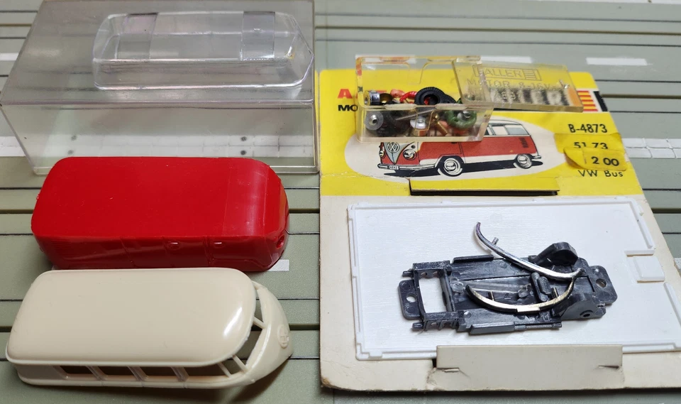 Faller AMS 4873 (5173)  --  VW Bulli Bausatz, 60er Jahre Spielzeug #DEZ3740 - Bild 1 von 1