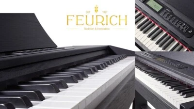 88 Tasten Digital E-Piano Klavier Feurich & Piano Bank & Klavierstunden OVP NEU - Bild 1 von 4