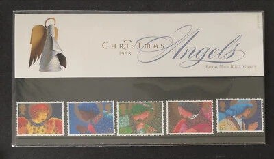 GB 1998 MNH NAVIDAD ÁNGELES PRESENTACIÓN PACK Nº 292 Foto 1 de 2
