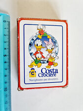 Cartes De Jeu Costa Croisières Disney Mickey Poker Vintage Playing Carte Nouveau