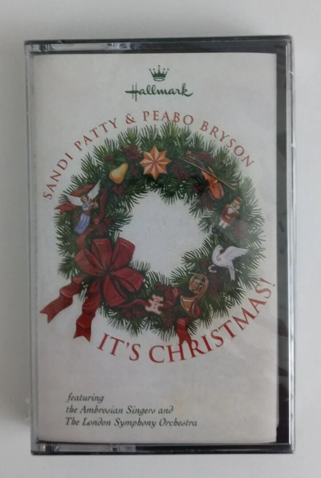 It’s Christmas Hallmark Sandi Patty and Peabo Bryson Cassette 1996 New Sealed - Image 1 of 2
