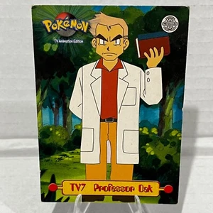 Tarjeta Pokémon Topps 1999 TV7 edición animación Professor Oak - Imagen 1 de 2