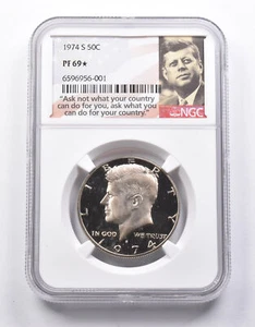 PF69 * STAR 1972-S Kennedy Half Dollar NGC *6722 - Picture 1 of 3