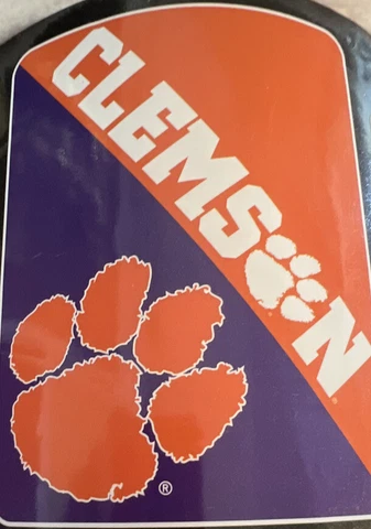 Northwest Co Clemson Tigers Super Plush Throw Blanket 46x60 Tiger Paw Cover