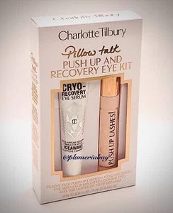 CHARLOTTE TILBURY Cryo-Recovery Eye Serum + Pillow Talk Push Up Mascara EYE KIT - Picture 1 of 1