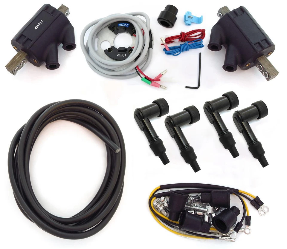 Kit de encendido electrónico - Dynatek - Kawasaki KZ650 - 1977-1980 - Bobinas cables Foto 1 de 1