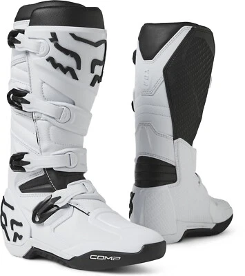 Botas todoterreno Fox Racing Comp MX para hombre blancas Foto 1 de 4