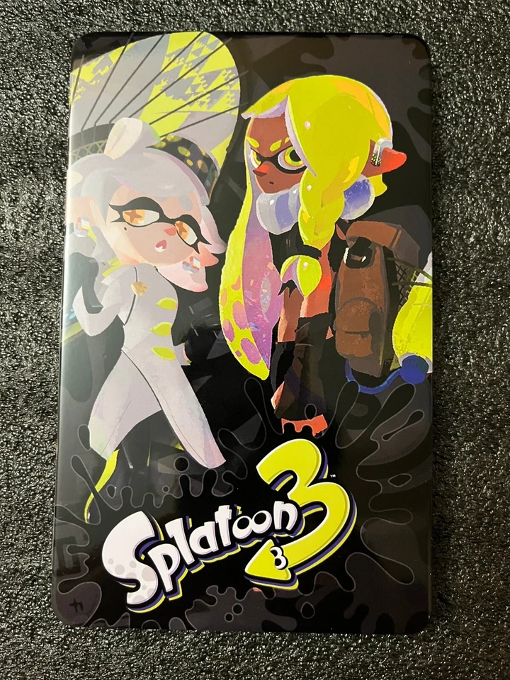 Nintendo Switch Splatoon 3 Custom-Made Steelbook Case (NO GAME) - Image 1 of 4