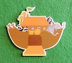1pc Noah's Ark Adorable Woodpile Fun Painted Shape Wood Wooden Hobby Lobby New