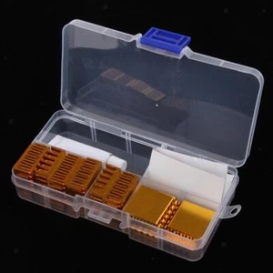 Aluminum Heat Sink Kit, CPU GPU VGA LED IC Chip Heatsink Cooler Set - Zdjęcie 1 z 7