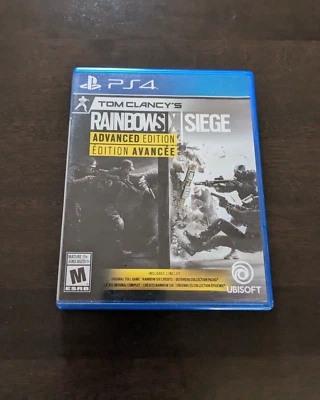 Rainbow Six Siege Advanced Edition (Playstation 4 PS4,2017)  PS4 - Code Used - Image 1 of 2
