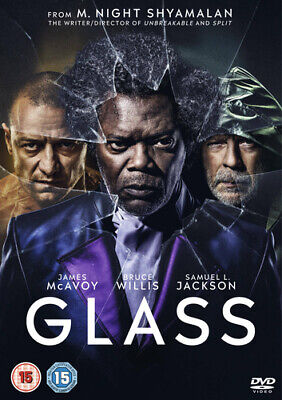 Glass DVD (2019) James McAvoy, Shyamalan (DIR) Cert 15 FREE Shipping, Save £s • 3.92£